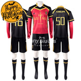 【In Stock】Anime Blue Lock Cosplay Bastard München Football Jersey Costume Costumes